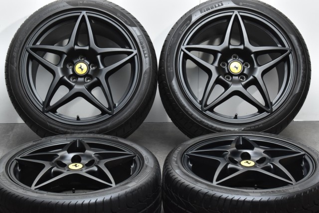 中古タイヤホイール 4本セット 19インチ 8J +43.5 11J +63.8 PCD 114.3 245/40R19 94Y 305/35R20  104Y フェラーリ 純正 ホイール【 ピレの通販はau PAY マーケット - パーツ販売ナンバーワン au PAY マーケット店 | au PAY  マーケット－通販サイト