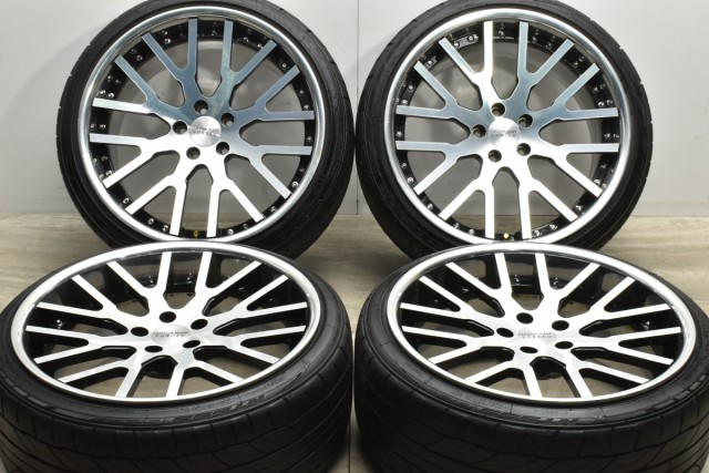 中古タイヤホイール 4本セット 20インチ 9.5J 10J +38 PCD 114.3 235/35R20 92Y 245/35R20 95Y 社外  製ホイール【 ニットー 製 タイヤ付き】の通販はau PAY マーケット - パーツ販売ナンバーワン au PAY マーケット店 | au PAY  マーケット－通販サイト