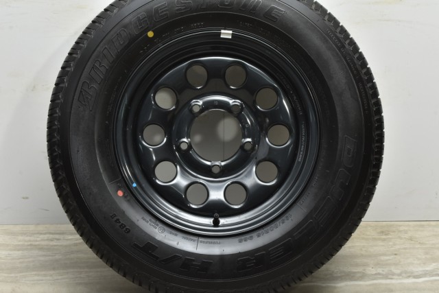 中古タイヤホイール 1本セット 15インチ 5.5J +5 PCD 139.7 195