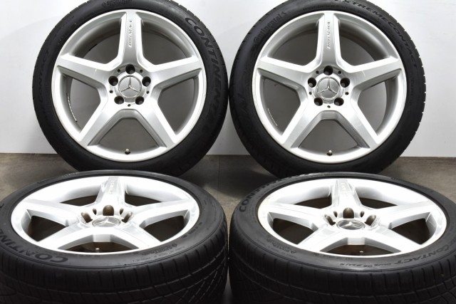 中古タイヤホイール 4本セット 18インチ 8.5J +38 9J +39 PCD 112 245/40R18 97Y 265/35R18 97Y  メルセデスベンツ 純正 ホイール【 コンチネンタル 製 タイヤ付き】の通販はau PAY マーケット - パーツ販売ナンバーワン au PAY  マーケット店 | au PAY マーケット－通販サイト