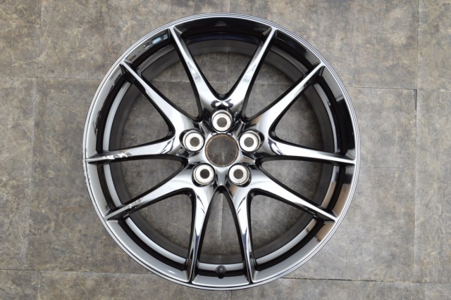 超激安 中古ホイール 1本 19インチ 8J +40 PCD 114.3 トヨタ マークX GR タイヤ・ホイール