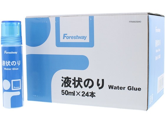 Forestway 液状のり 50ml 24本