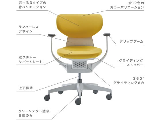 定番人気人気SALE コクヨ/イング クッション・ヘッドレスト ホワイトシェル アルミ脚 アッシュピンクVの通販はau PAY マーケット - ココデカウ au PAY マーケット店|商品ロットナンバー:419659462 格安通販