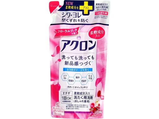 ライオン アクロン フローラルブーケの香り 詰替 380ml - 洗濯用洗剤