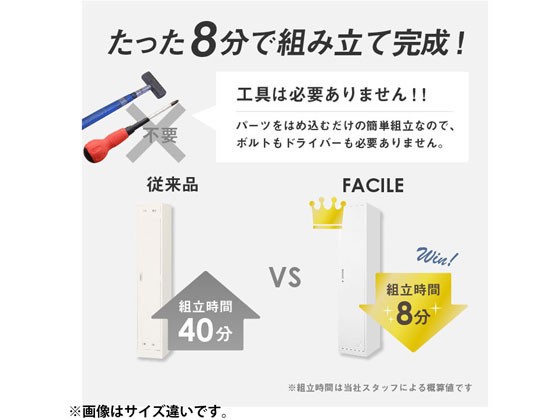 定番日本製 Netforce/ファシル マーケット - ココデカウ au PAY マーケット店|商品ロットナンバー:458422081 スチールロッカー 8人用 4列2段 ホワイト/FAC-8の通販はau PAY 爆買い2022