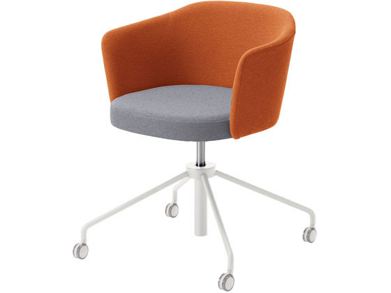 安心の正規品 ホワイト昇降脚 インテリア 寝具 イス チェア コクヨ コーデ 座ホワイトグレー 背ソフトテラコッタ コクヨ コーデ アウトレット値段