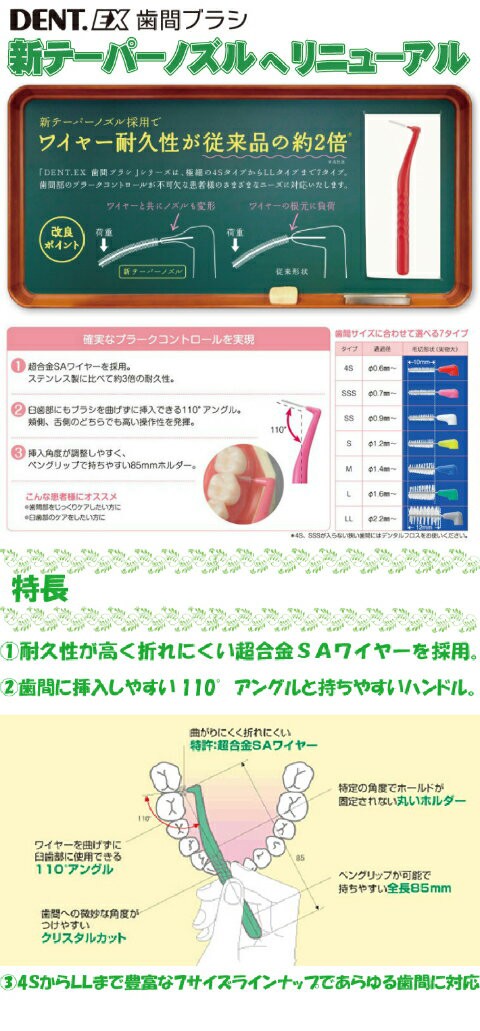 エントリーでP10倍！ライオン 歯間ブラシ 4本入 × 4個 4S レッド 