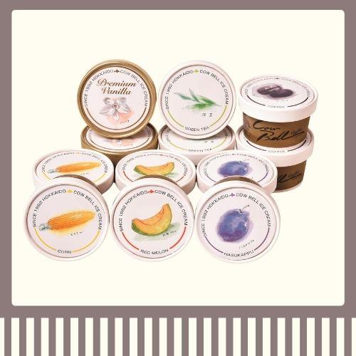 カウベルアイス6種12個詰合せ