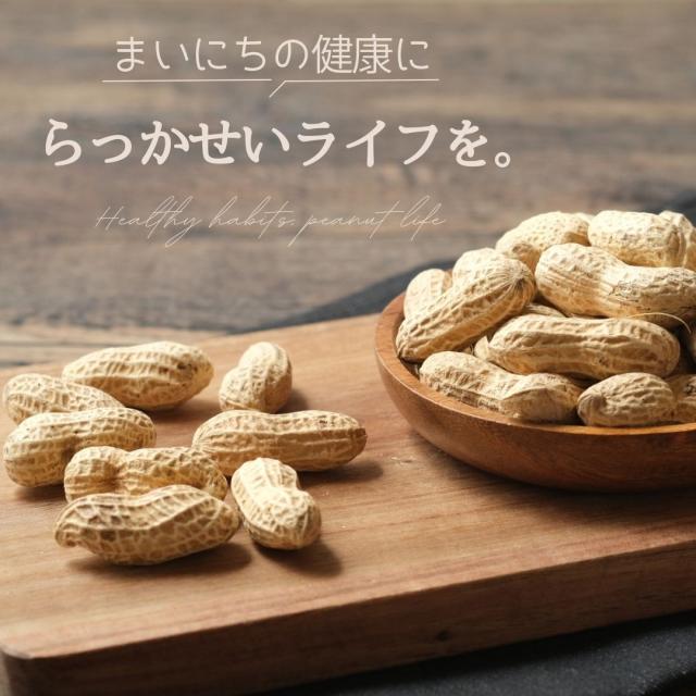 千葉県 八街産 落花生 ピーナッツ 千葉半立 ナカテユタカ 中手豊 Qなっつ 国産 皮ごと 煎りざや 無添加