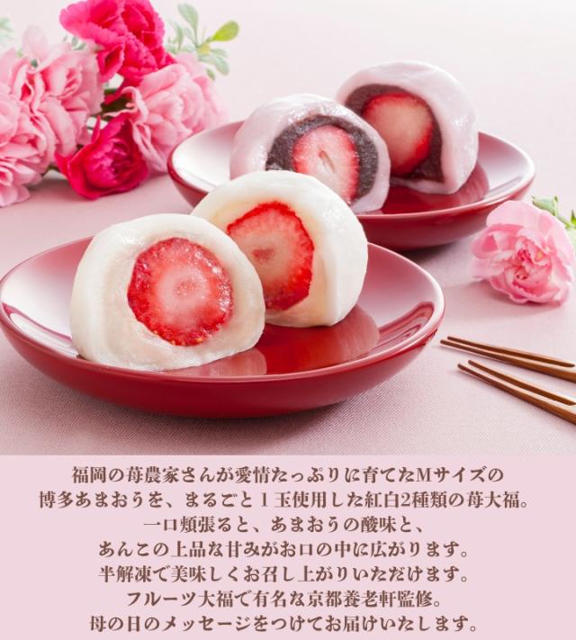 京都 養老軒 博多あまおう まるごと苺大福