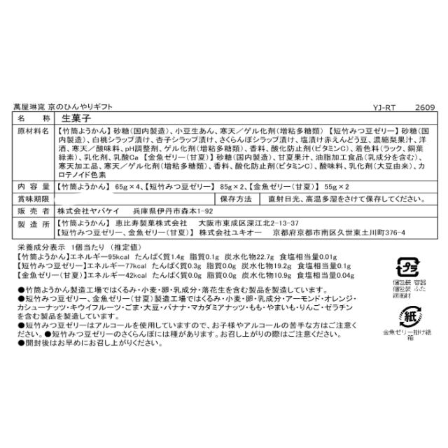 京都 萬屋琳窕 京のひんやりギフト