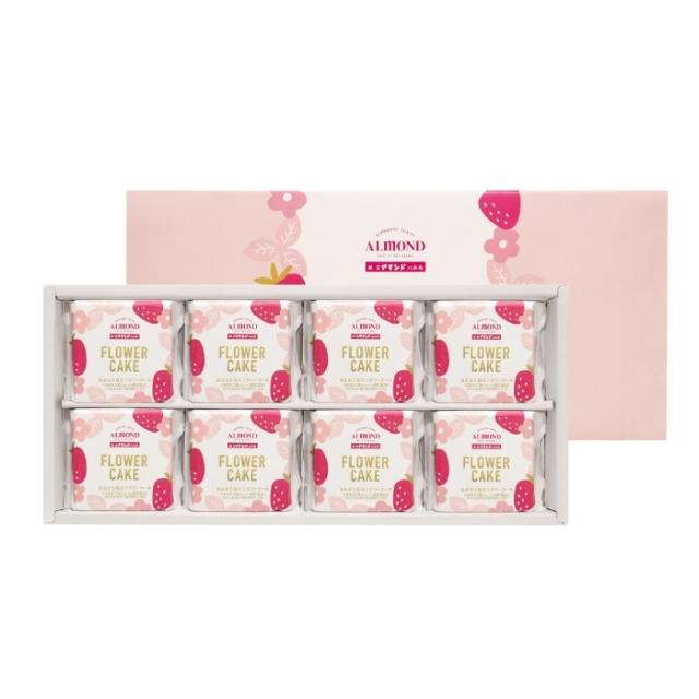 六本木アマンド あまおう苺のフラワーケーキ