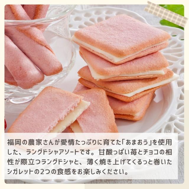 お歳暮ギフト あまおうラングドシャアソート【O】 お歳暮 ギフト 御歳暮 冬ギフト お祝い お礼 お返し 内祝い 帰省 お供え 贈答品 スイーツ お菓子