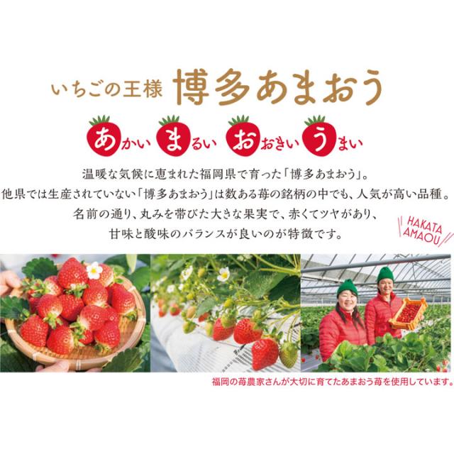 博多あまおう たっぷり苺のアイス