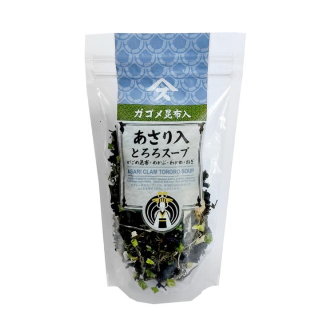 あさり入り和風とろろスープ