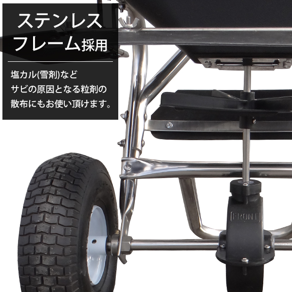 T*A様 ミナト肥料散布機 手押し式 ブロキャス・プロ30 MINATOWORKS ミナト 肥料散布機 手押し式 ブロキャス・プロ30