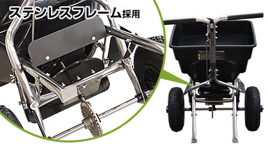 ミナト 肥料散布機 手押し式 ブロキャスMBC-60PRO 肥料散布器]取引限定 Amazon | ミナトワークス 手押式 肥料散布機 ブロキャス・プロ60