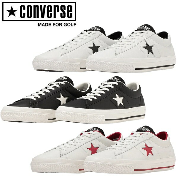 GK栄三越■ 879 【新品！】【27.0】◆コンバース◆ワンスター GF◆BK/WH◆33500201 ◆スパイクレスシューズ◆ONE STAR CONVERSE】 コンバース ONE STAR GF ワンスター GF 33500201