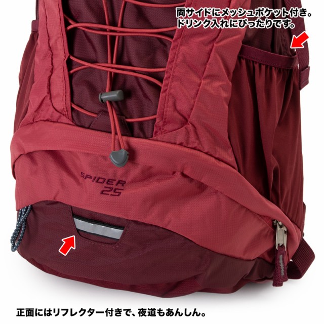 即納最安値 deuter デイパック(リュック バックパック リュックサック)の通販はau PAY マーケット - 2m50cm|商品ロットナンバー:371055927 / ドイター SPIDER 25 スパイダー 25 正規品人気