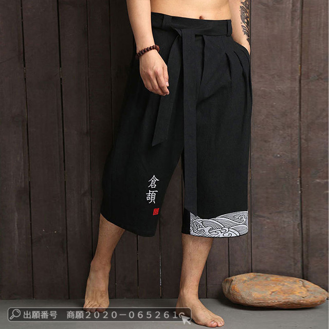 赤字覚悟 送料無料 ボトムス メンズ パンツ リネンパンツ サルエル