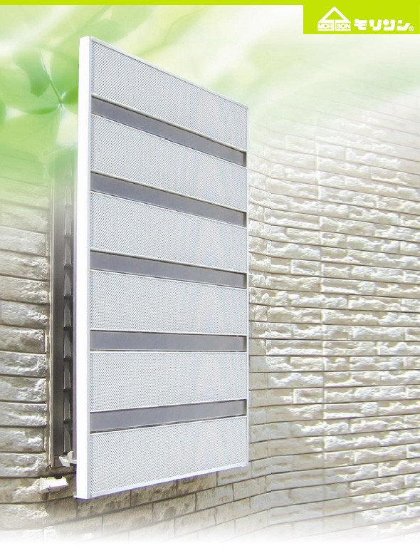 再入荷お得 森村金属 マーケット - DIY FACTORY ONLINE SHOP|商品ロットナンバー:347815214 サンシャインウォール(多機能目隠しルーパー) ホワイト W880×H1258 W-03の通販はau PAY お得大得価