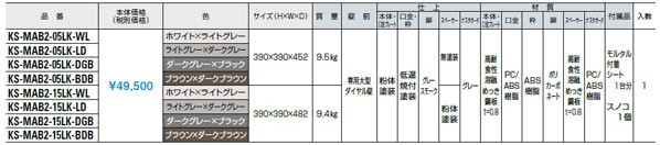 新品即納 ナスタ マーケット - DIY FACTORY ONLINE SHOP|商品ロットナンバー:347641667 Qualクオール口金タイプ ダークグレー×ブラック MAB2-05LK-DGBの通販はau PAY 得価超歓迎