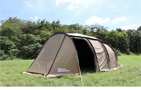 TENT FACTORY テント ブルーウィンド トンネル2ルームテント(ロング