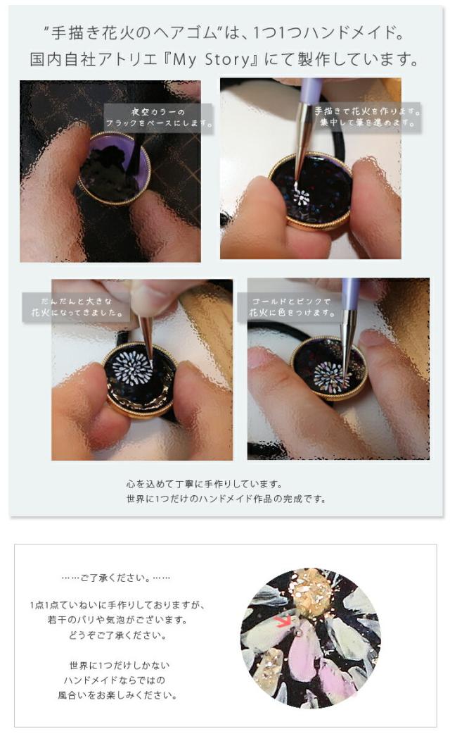 2023夏ハンドメイドレジンヘアゴム【8月受付分】