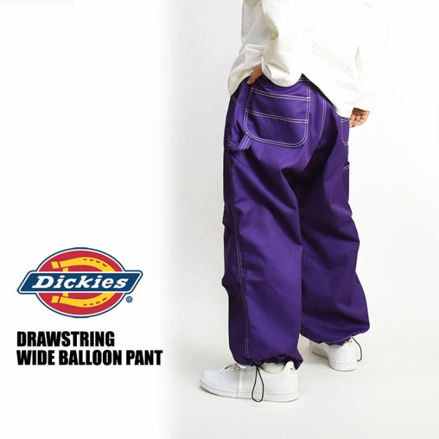 DICKIES ディッキーズ ドローストリング ワイド バルーンパンツ