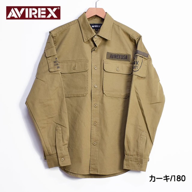 AVIREX アビレックス ファティーグ シャツ FATIGUE SHIRTS ミリタリー