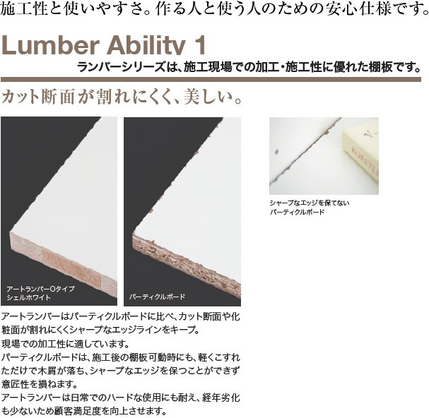 正規品国産 ウォールシェルフ マーケット - DIYをサポートする 住+(じゅうたす)|商品ロットナンバー アートランバーOタイプ 1面エッジテープ貼り(27×450×2410mm・1枚入り)O27-158-■■の通販はau PAY 超激安国産