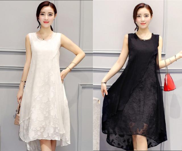 早割クーポン ワンピース レディース 膝丈 レースワンピース 春夏 ノースリーブ 大きいサイズ きれいめ ロング丈ワンピース 結婚式 ドレス 着痩せ 大人 保存版 Centrodeladultomayor Com Uy