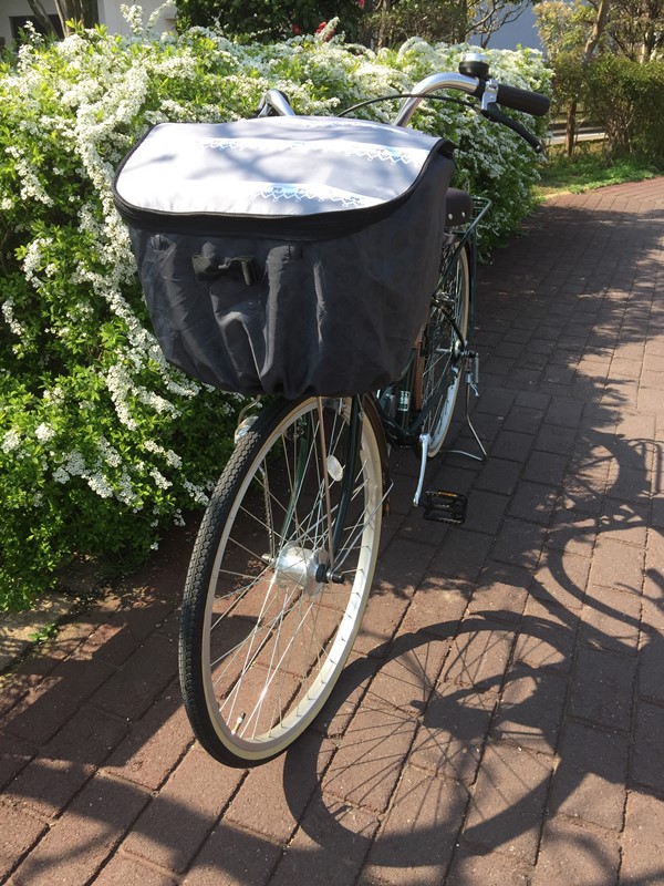 自転車 カゴ 外す