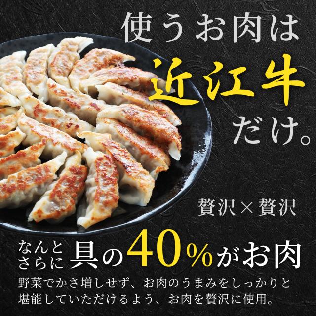1粒20gでボリューム満点！旨味がぎっしり詰まった焼き餃子の断面
