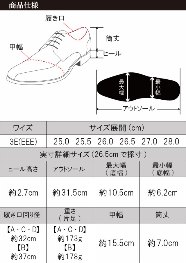 サイズ表