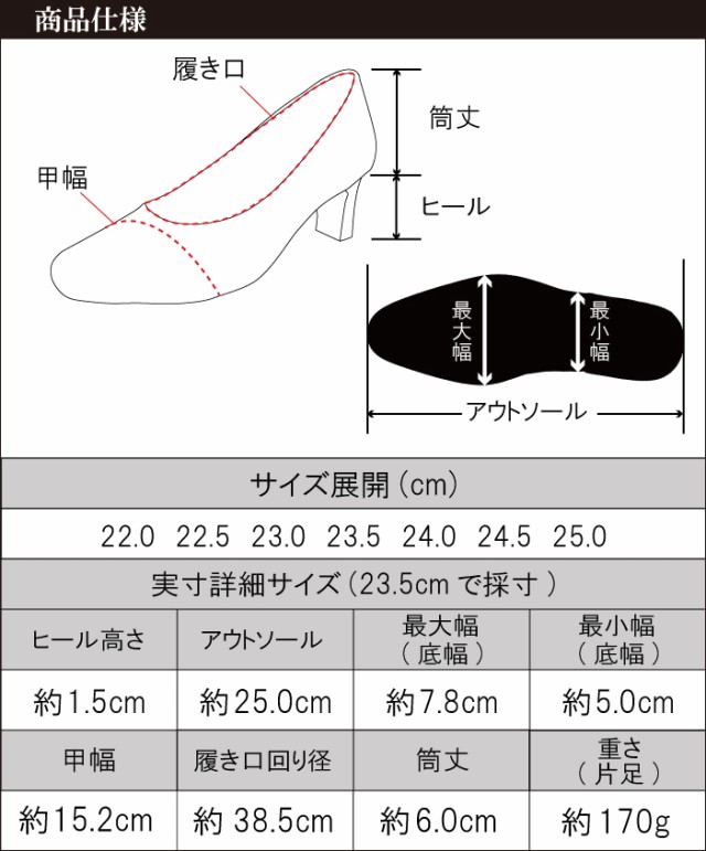 サイズ表