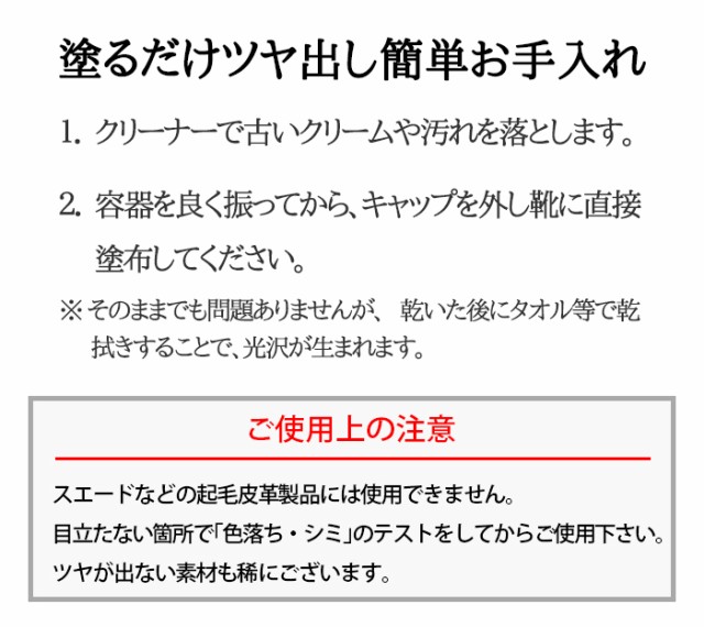 塗るだけ簡単ツヤ出し