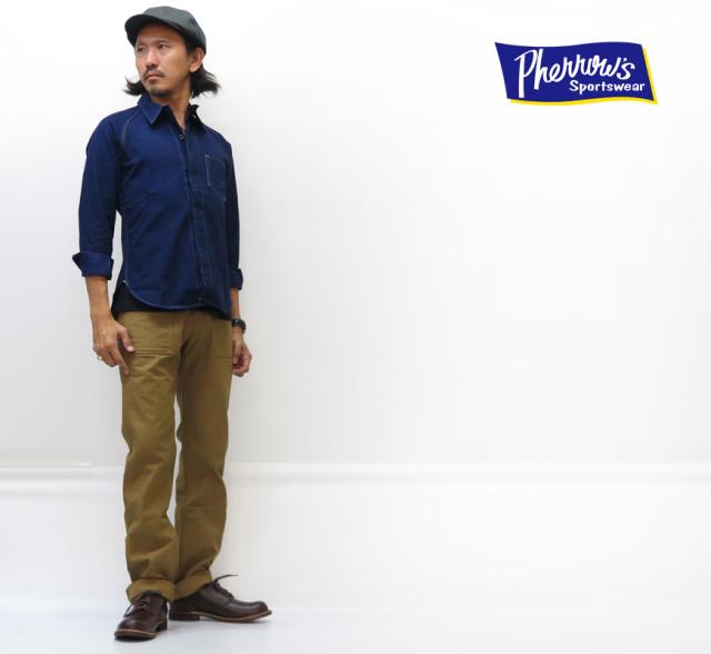 フェローズ Pherrow's 1930's ブラウンダック ワークパンツ 333WP