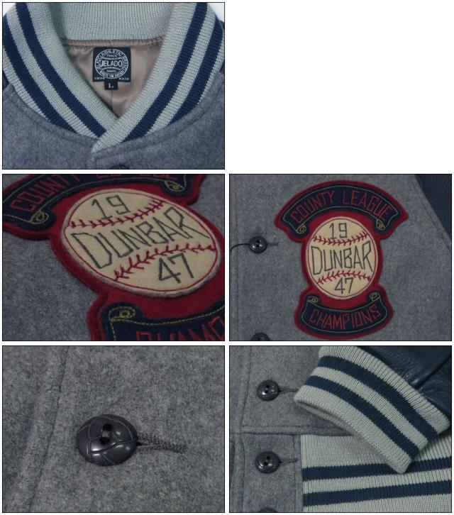 JELADO ジェラード アワードジャケット Eagle Eye Indian Dunber スタジアムジャンパー スタジャン AB03410B