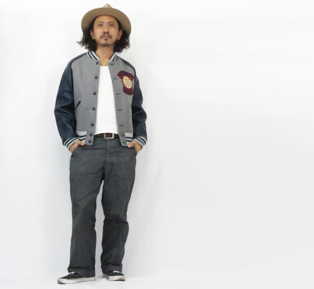 JELADO ジェラード アワードジャケット Eagle Eye Indian Dunber スタジアムジャンパー スタジャン AB03410B