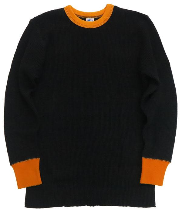 JELADO ジェラード メガサーマル クルーネック 長袖 2トーン AB12226