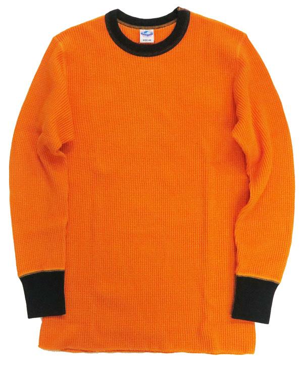 JELADO ジェラード メガサーマル クルーネック 長袖 2トーン AB12226