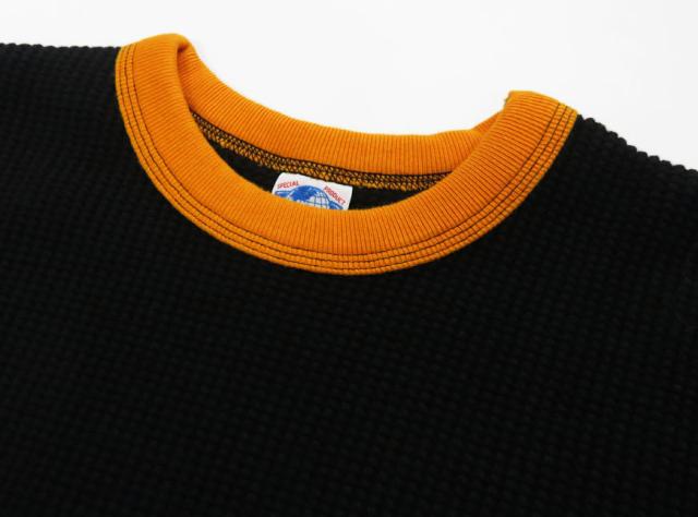 JELADO ジェラード メガサーマル クルーネック 長袖 2トーン AB12226