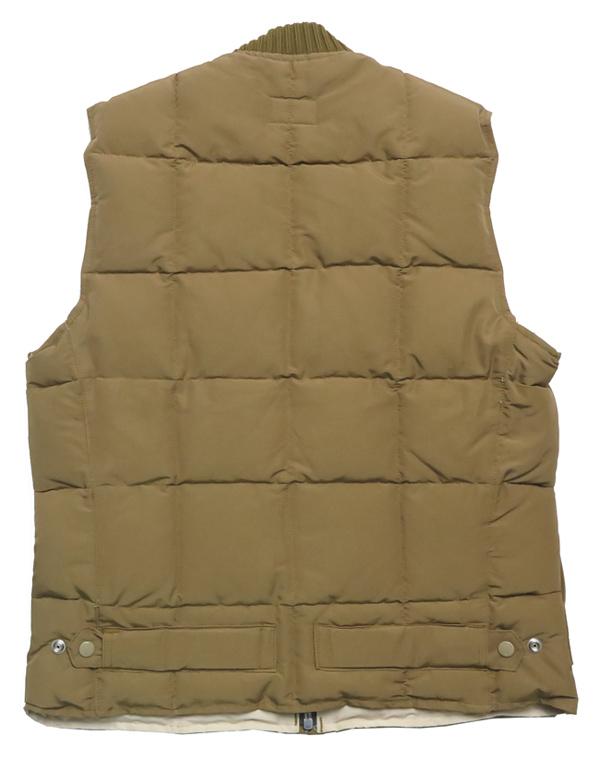 ALASKA SLEEPING BAG グースダウン バイキング ベスト SUGAR CANE AS15005