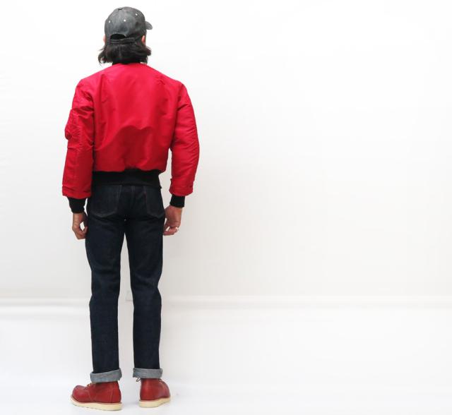 バズリクソンズ Buzz Rickson's RED MA-1 Type "Scorpion" AIR DEFENSE COMMAND PATCH フライトジャケット BR14447