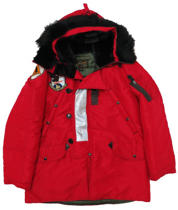 バズリクソンズ Buzz Rickson's RED N-3B Type "Scorpion" AIR DEFENSE COMMAND PATCH フライトジャケット BR14449