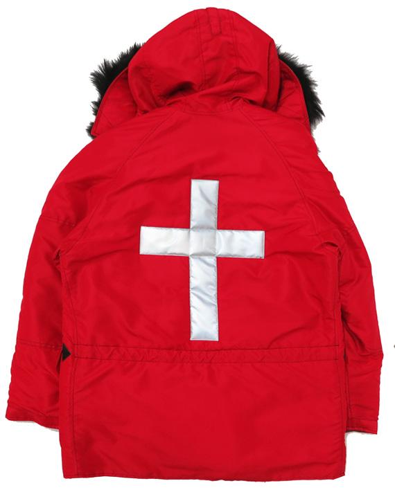 バズリクソンズ Buzz Rickson's RED N-3B Type "Scorpion" AIR DEFENSE COMMAND PATCH フライトジャケット BR14449