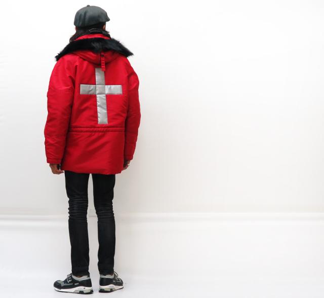 バズリクソンズ Buzz Rickson's RED N-3B Type "Scorpion" AIR DEFENSE COMMAND PATCH フライトジャケット BR14449