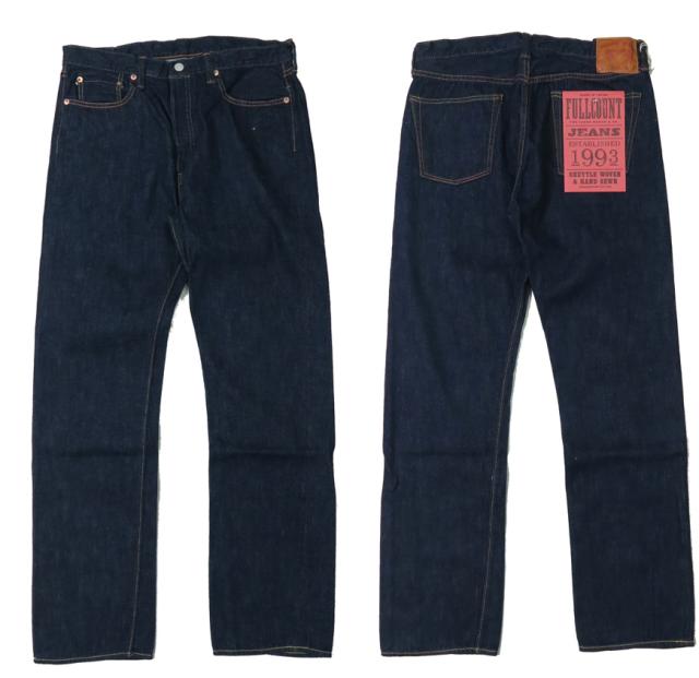 フルカウント FULLCOUNT 1108SSW ジーンズ スリムストレート 11.5oz Super Smooth ジンバブエコットン デニム