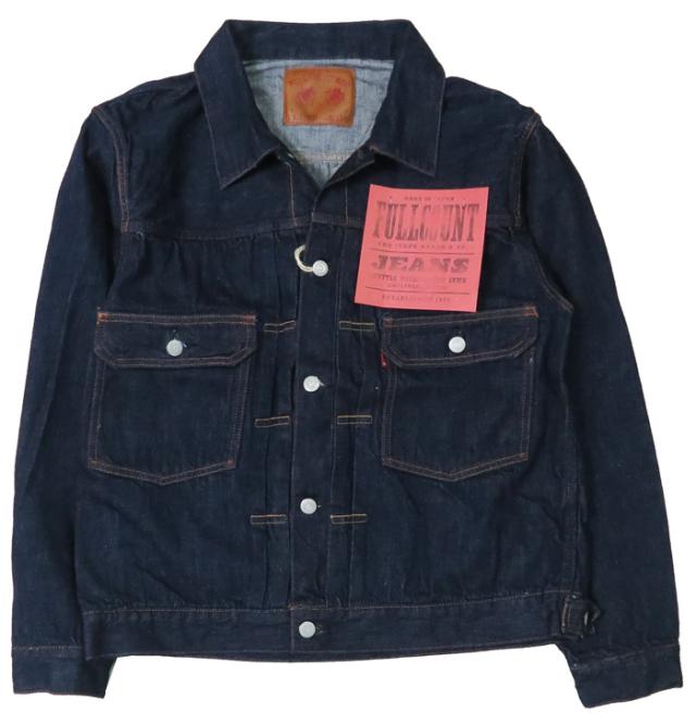 フルカウント FULLCOUNT 2102SSW セカンドモデル デニムジャケット 2ndモデル 11.5oz Super Smooth ジンバブエコットン